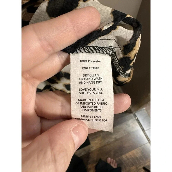 Show Me Your Mumu Animal Print Size XS Oversized - Picture 3 of 5